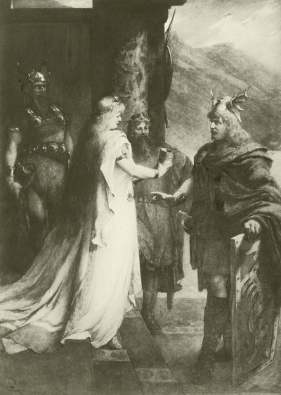 Gotterdammerung, 1. akt (dybtryk) af Ferdinand Leeke