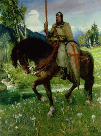 Parsifal i Quest of the Holy Grail af Ferdinand Leeke