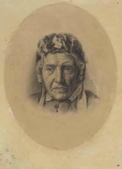 Portret van J.M. Vogelsang af Ferdinand Oldewelt