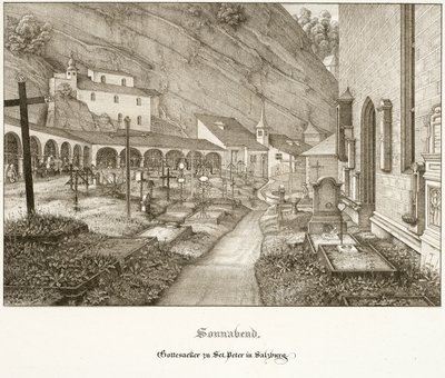 På lørdag: Peterskirkegården i Salzburg af Ferdinand Olivier
