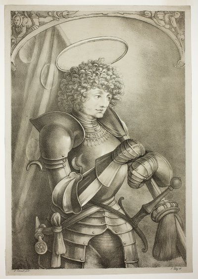 Sankt Georg i rustning af Ferdinand Piloty