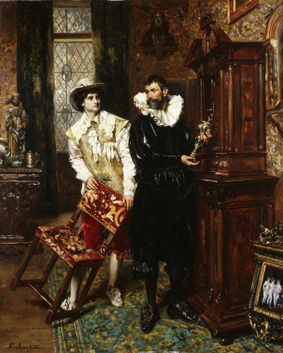Kendere, af Ferdinand Roybet