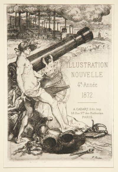 Titelside til Illustration Nouvelle af Ferdinand Roybet