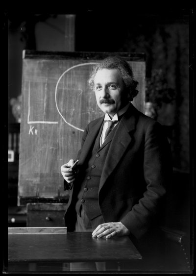 Billede af Albert Einstein (1879-1955) af Ferdinand Schmutzer