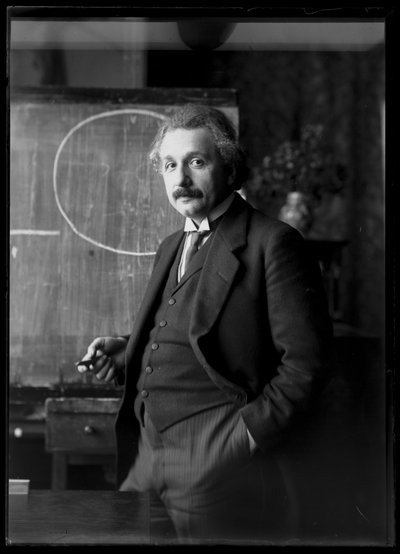 Billede af Albert Einstein (1879-1955) af Ferdinand Schmutzer