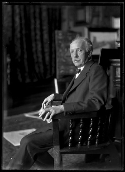 Billede af Richard Strauss (1864-1949) af Ferdinand Schmutzer