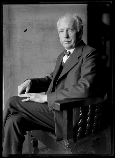 Billede af Richard Strauss (1864-1949) af Ferdinand Schmutzer