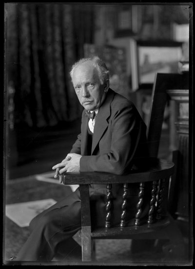 Billede af Richard Strauss (1864-1949) af Ferdinand Schmutzer