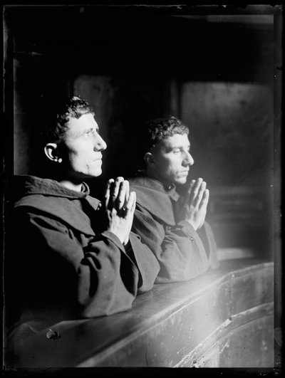 Bøn franciskaner i Assisi af Ferdinand Schmutzer