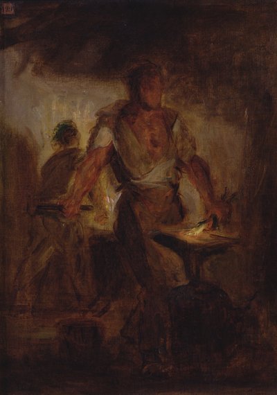 En smed af Ferdinand Victor Eugene Delacroix