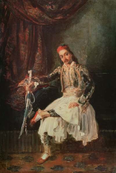 Greve Patiano af Ferdinand Victor Eugene Delacroix