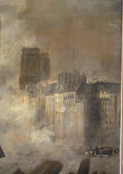 28. juli 1830; Frihed leder folket ... af Ferdinand Victor Eugene Delacroix