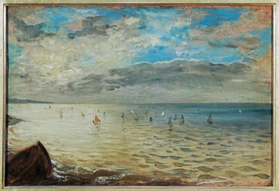 La mer vu des hauteurs de Dieppe - havet set fra Dieppe
fra Dieppe ... af Ferdinand Victor Eugene Delacroix