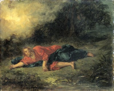 Smerten i haven af Ferdinand Victor Eugene Delacroix