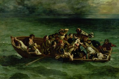 Don Juans forlis af Ferdinand Victor Eugene Delacroix