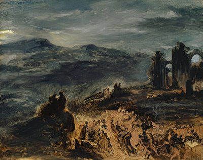Heksenes sabbat, 1831-33 af Ferdinand Victor Eugene Delacroix