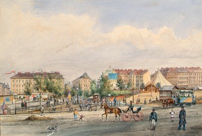 Währinger-linjen i Wien af Ferdinand Weckbrodt