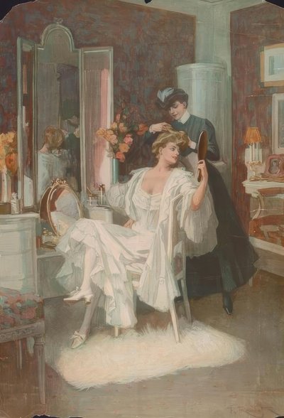 På toilettet af Ferdinand von Reznicek