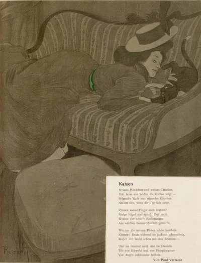 Katte af Ferdinand von Reznicek