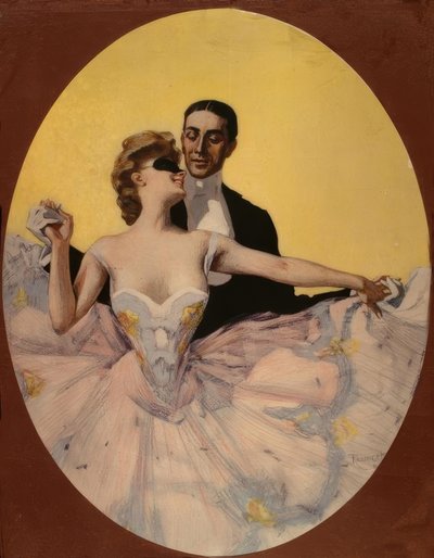 Dansende par af Ferdinand von Reznicek