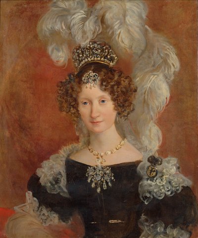 Maria Theresa af Østrig 1801-1855, dronning af Sardinien, første halvdel af det 19. af Ferdinando Cavalleri