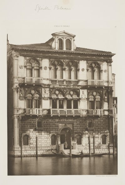 Spinelli Palace af Ferdinando Ongania