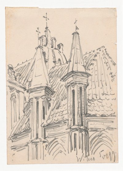 Sankt Annas Kirke i Vilnius af Ferdynand Ruszczyc