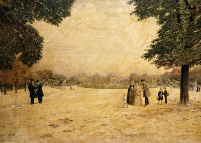 Jardin des Plantes, Paris, 1904 af Fernand Auguste Besnier