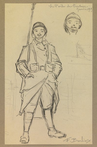 Poiluen fra Verdun af Fernand Barbier