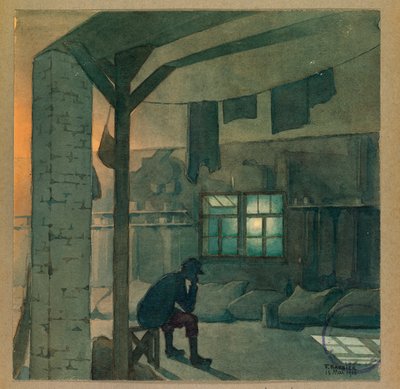Millot er på vagt, Gustrow af Fernand Barbier