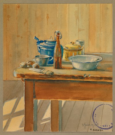 Tilberede et godt måltid, Gustrow af Fernand Barbier