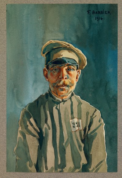 Russisk fange, Gustrow af Fernand Barbier