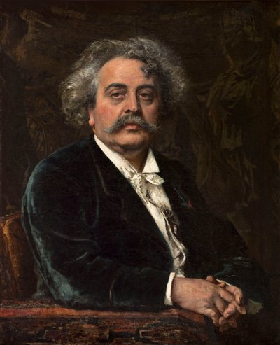Portræt af Pierre Carrière-Belleuse 1851-1933. af Fernand Cormon