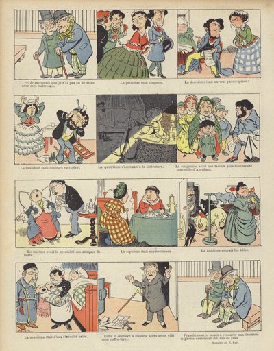 Illustration til Le Rire af Fernand Fau