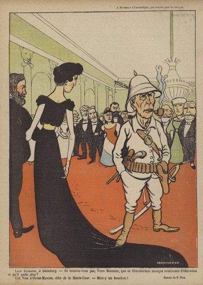 Illustration til Le Rire af Fernand Fau