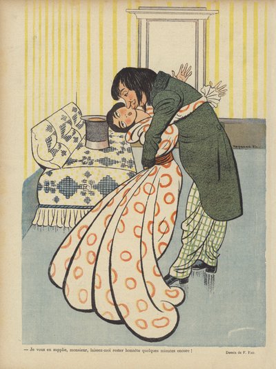 Illustration til Le Rire af Fernand Fau