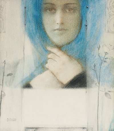 Clematis, ca. 1914 af Fernand Khnopff
