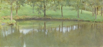 Fosset; Still Water, c.1894 af Fernand Khnopff