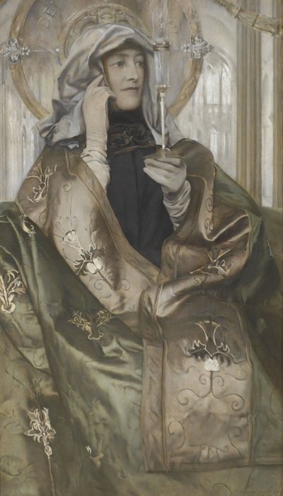 Røgelse, 1898 af Fernand Khnopff