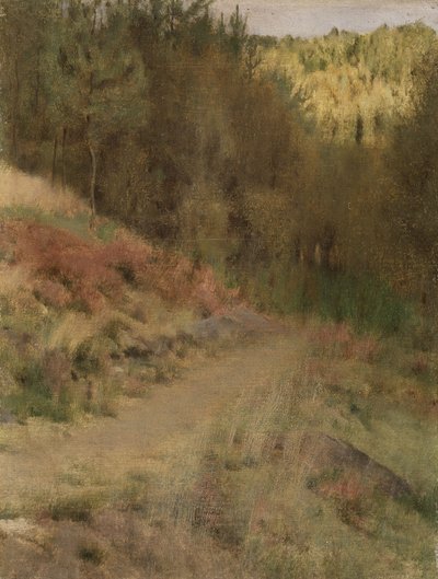 Landskab i Fosset af Fernand Khnopff