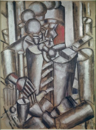 Den rygende soldat af Fernand Leger