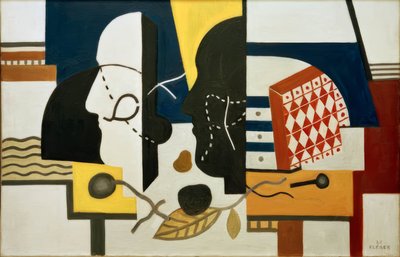 De to profiler af Fernand Leger