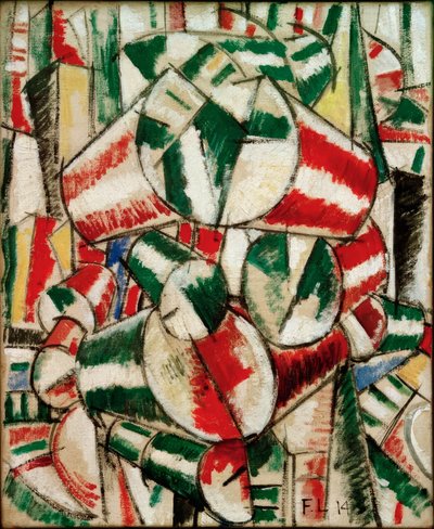 Formkontrast af Fernand Leger