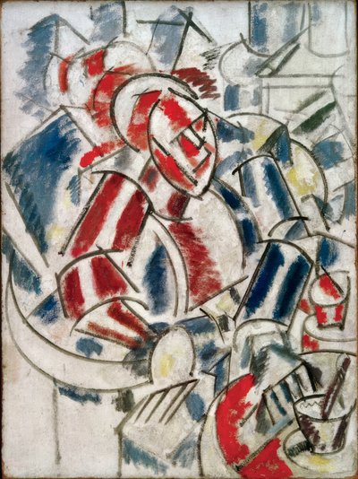 Kvinde i lænestol af Fernand Leger