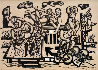 Stor parade af Fernand Leger