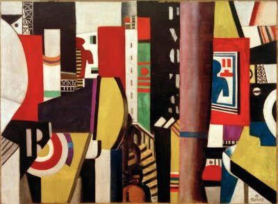 "La Ville" (byen) af Fernand Leger
