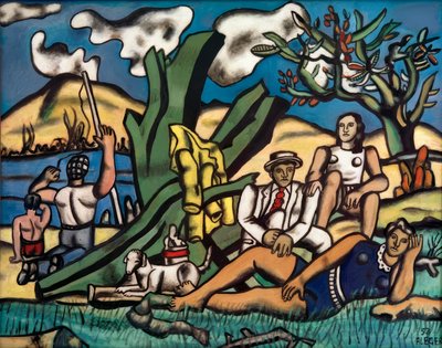 udflugt af Fernand Leger