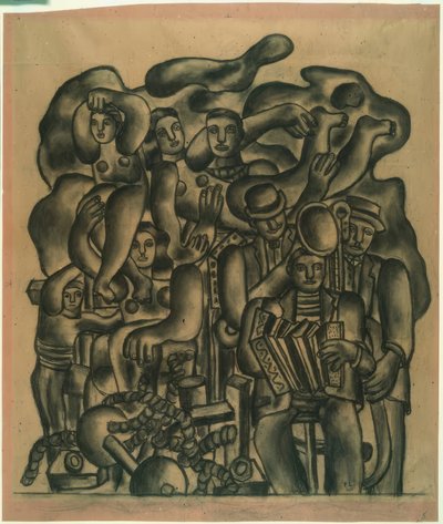 Gadegøglere af Fernand Leger