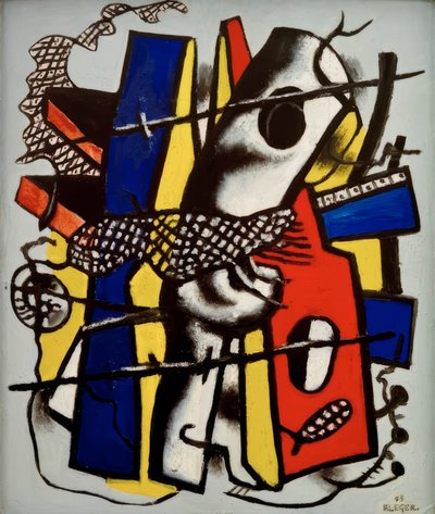 Sort gitter af Fernand Leger