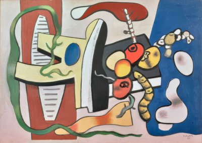 Stilleben af Fernand Leger